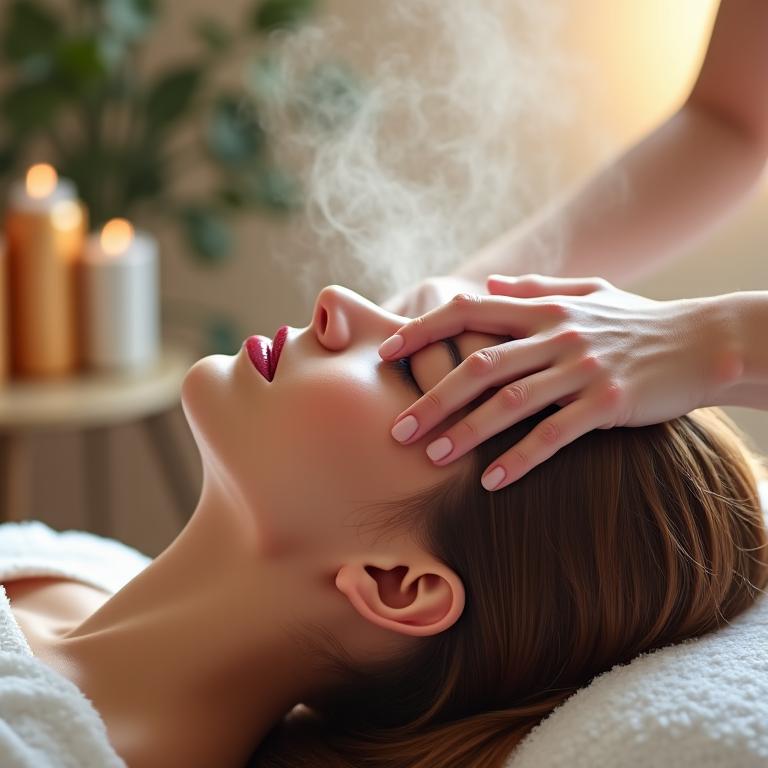Professionelle Kopfhautbehandlung und Haarwellness